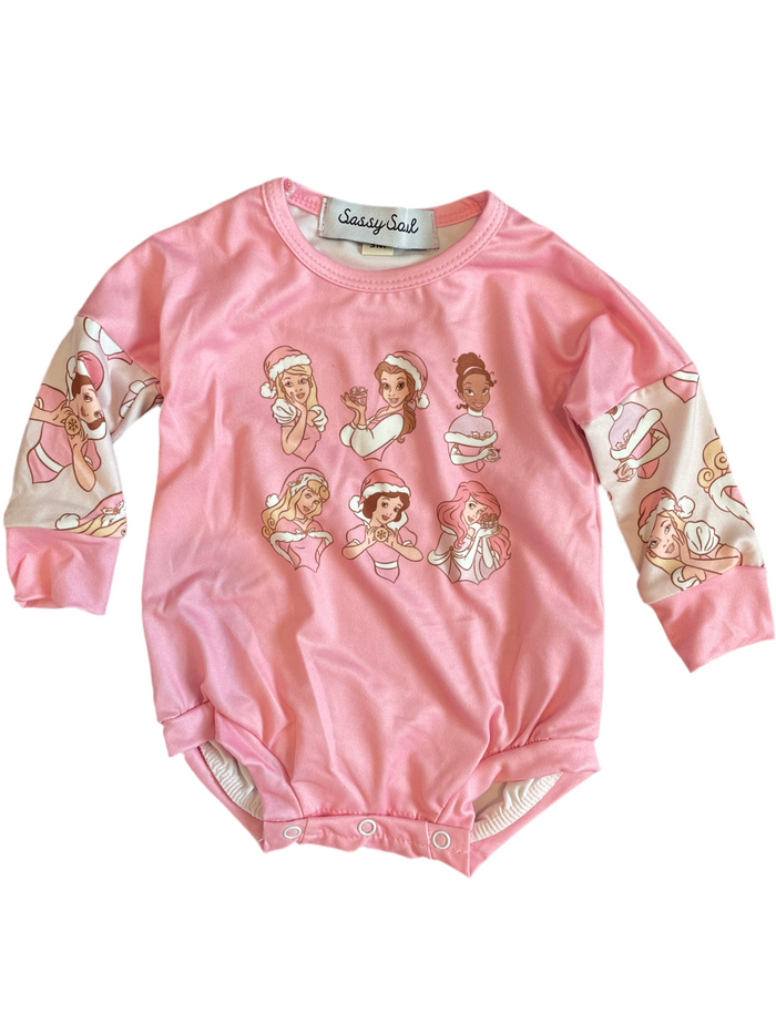 Pink Princess Christmas Bubble