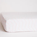 Nodnal Co Pink Zigzag Fitted Crib Sheet - Premium Baby Bedding & Essentials