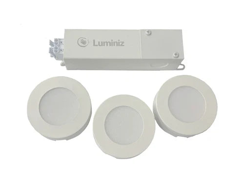 PK103 | Luminiz LED Puck Light 3CCT, 12VAC 3.5W