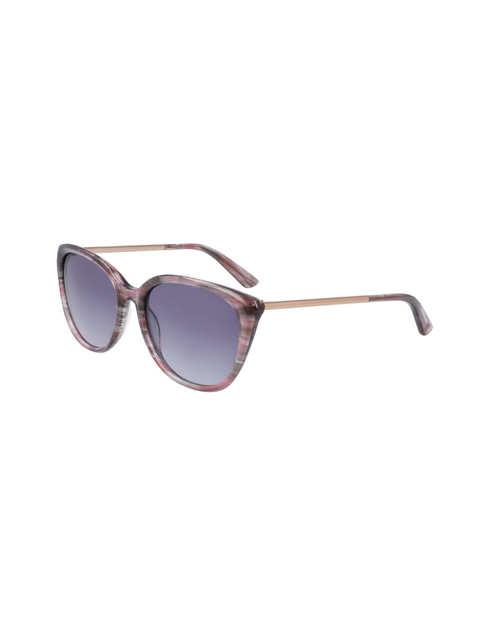 Anne Klein  Plum Cat-eye Combo Sunglasses