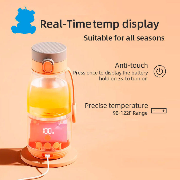 Portable Rechargeable Smart Baby Milk Travel Kettle