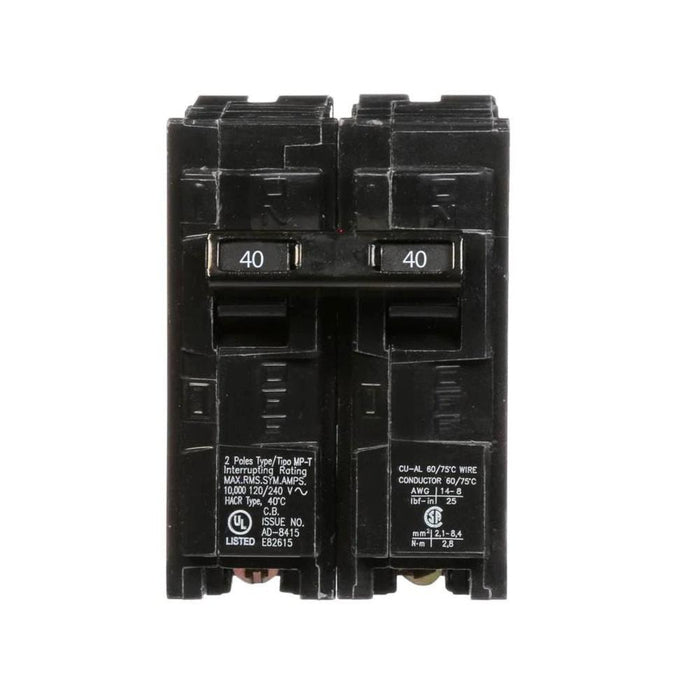 Q240 | Siemens 40 Amp 2 Pole Circuit Breaker