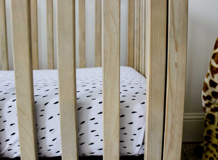 Nodnal Co Raindrops Fitted Crib Sheet - Premium Baby Bedding & Essentials