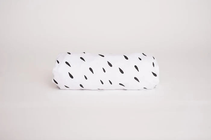 Nodnal Co Raindrops Fitted Mini Crib Sheet - Premium Baby Bedding & Essentials