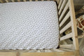 Nodnal Co Raindrops Fitted Mini Crib Sheet - Premium Baby Bedding & Essentials