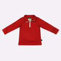 Red Quarter Zip