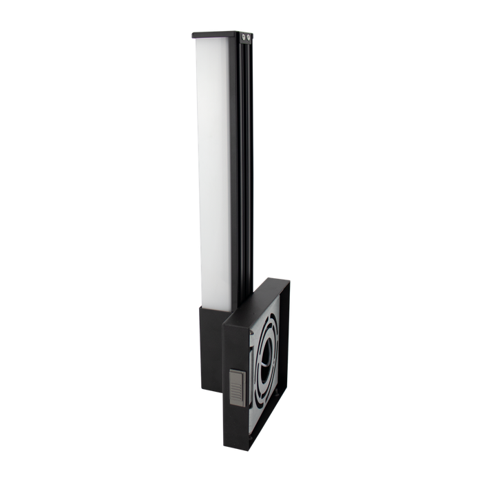 Reno R32011 Slim Wall Sconce | 16W | Selectable CCT 27/30/35/40/50K | 120V | Black Finish