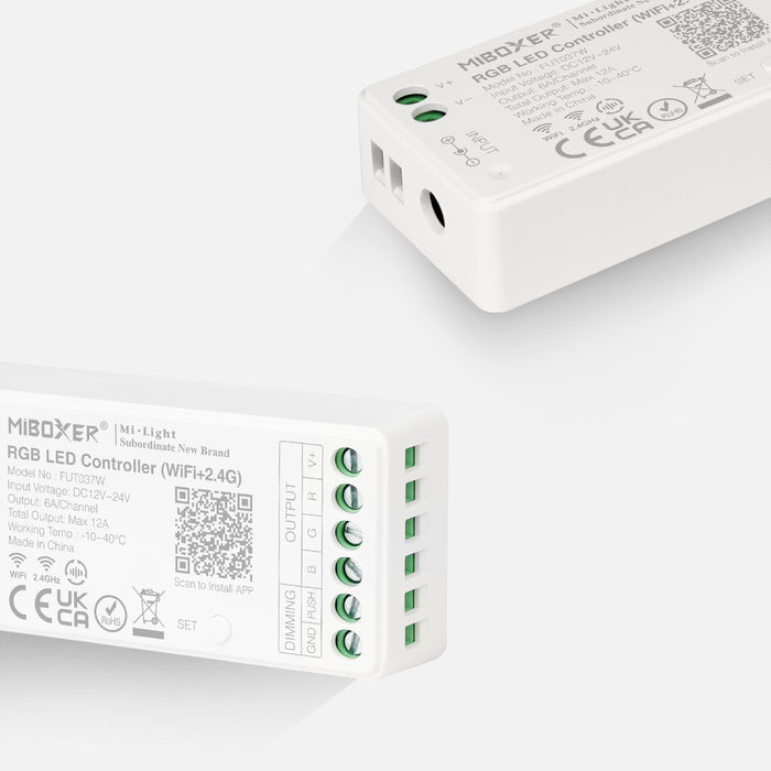 RGB+W Smart LED Strip Controller WiFi & Bluetooth