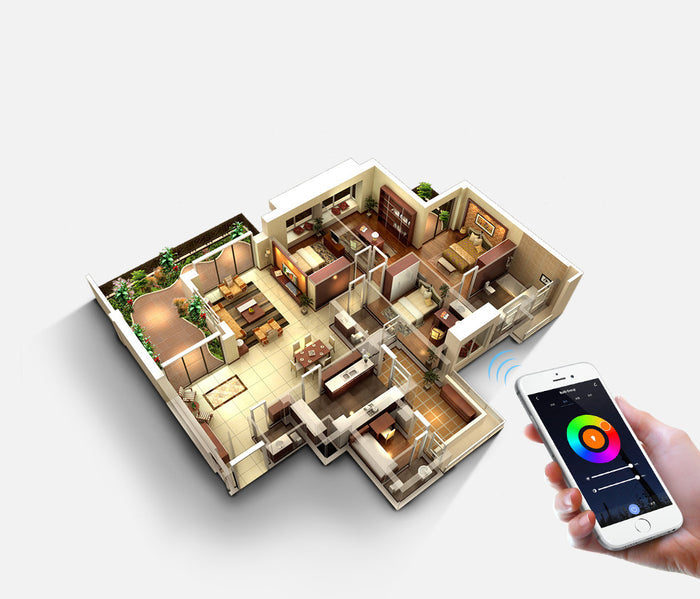 RGB+W Smart LED Strip Controller WiFi & Bluetooth