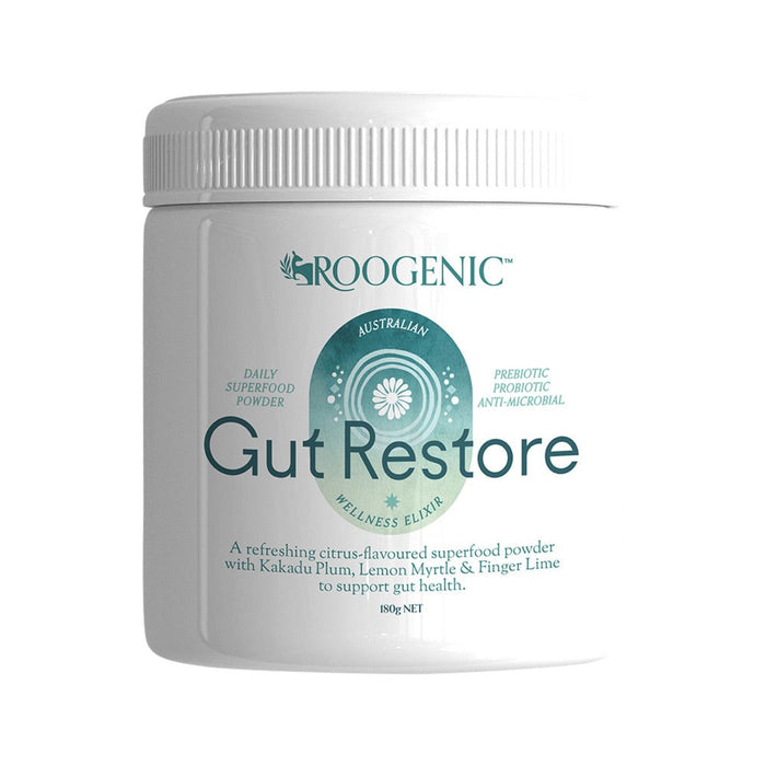 Roogenic Australian Wellness Elixir Daily Superfood Powder Gut Restore 180g - L'Organic