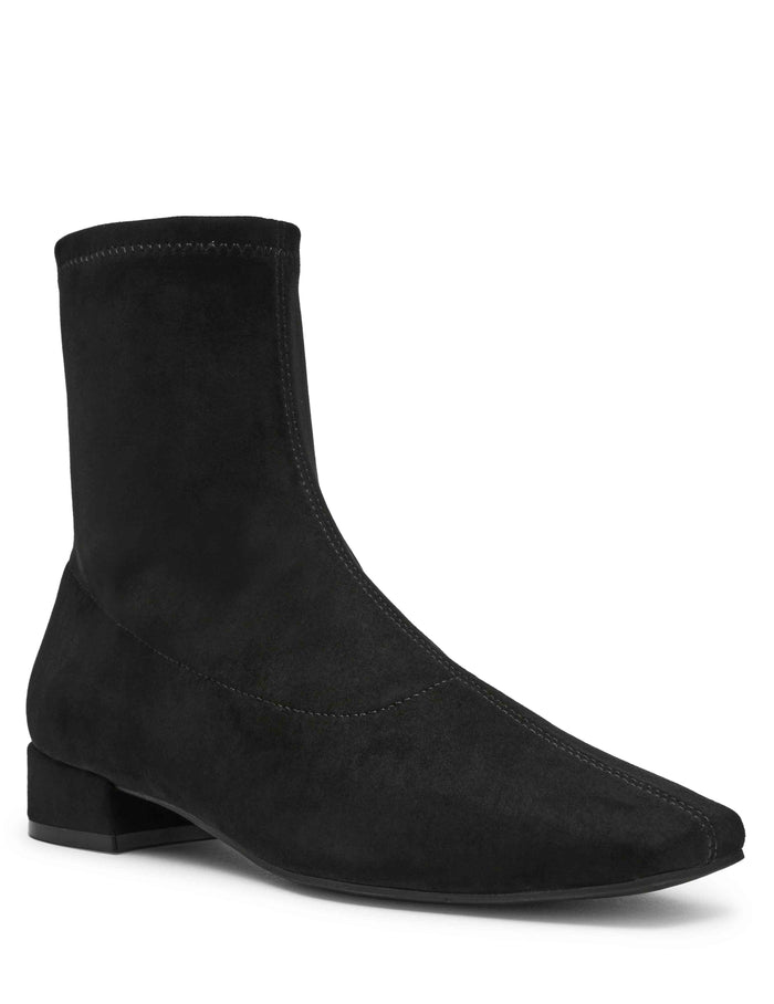 Anne Klein Black Sued Russ Glove Boot