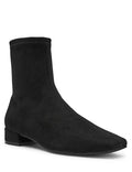 Anne Klein Black Sued Russ Glove Boot