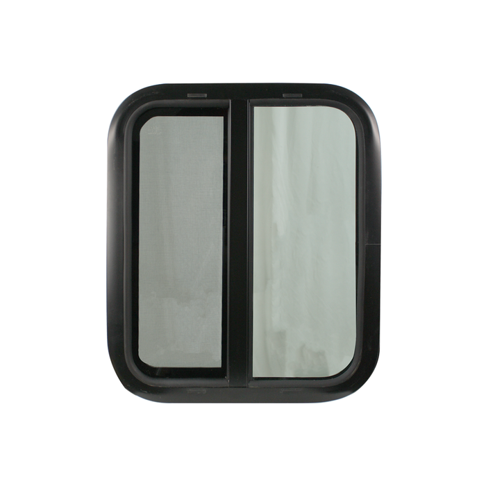 RV Horizontal Tempered Black Window - Shed Windows and More, Inc.