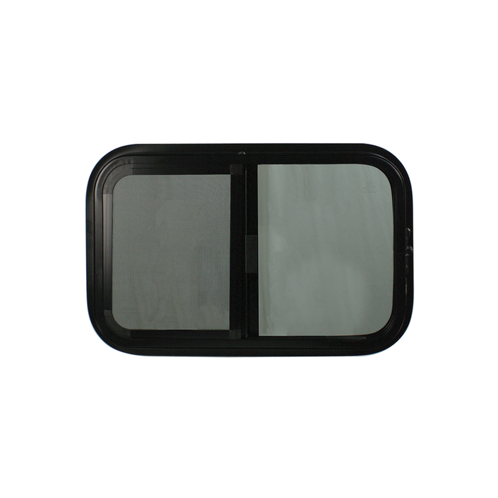 RV Horizontal Tempered Black Window - Shed Windows and More, Inc.