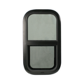 RV Vertical Tempered Black Window - Shed Windows and More, Inc.