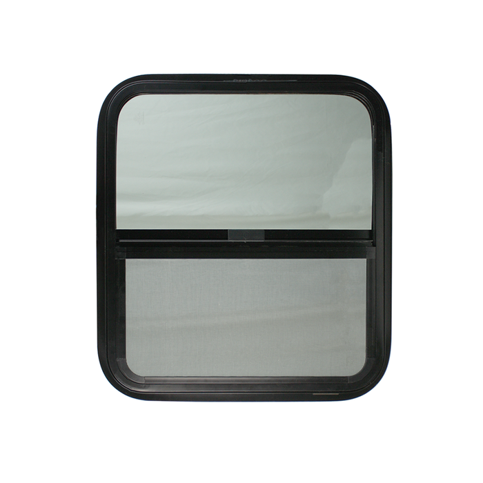RV Vertical Tempered Black Window - Shed Windows and More, Inc.