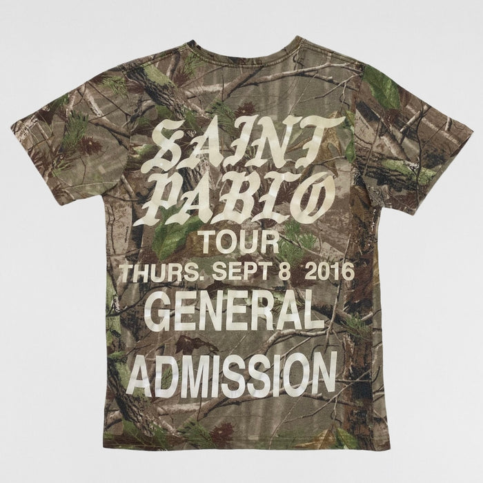 Saint Pablo Tour 2016 Unreleased Tee In Camo