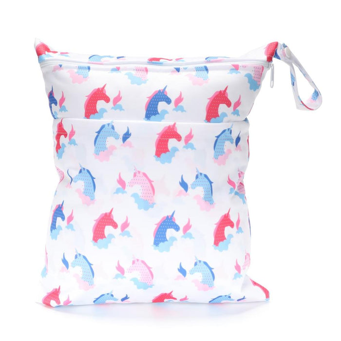 Sigzagor Waterproof Reusable Wet Dry Diaper Bag