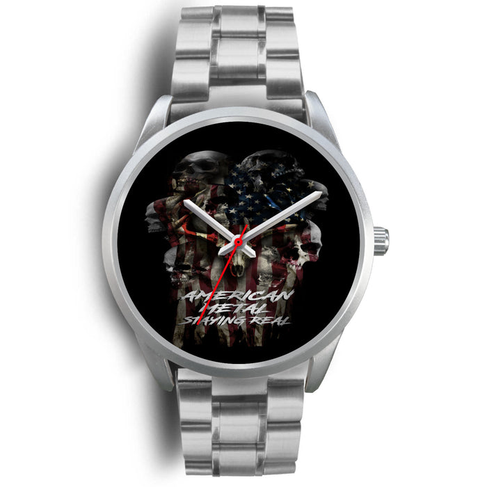 Silver Metal Link Silver Metal Mesh Black Metal Mesh Black Link Black Leather