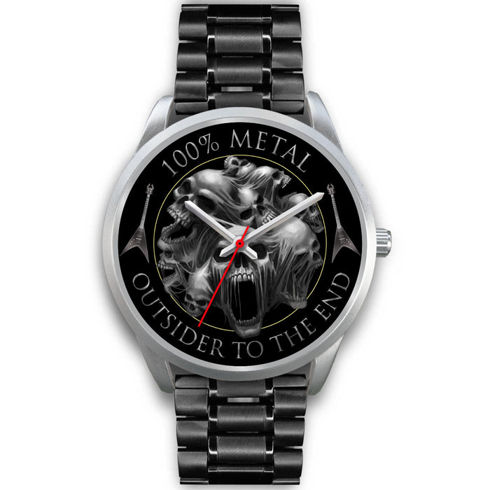 Silver Metal Mesh Silver Metal Link Black Metal Mesh Black Metal Link Black And White Leather