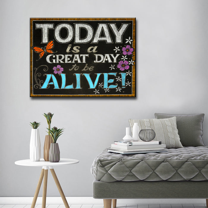 Slate Inspired No. 1' Wrapped Canvas Wall Art