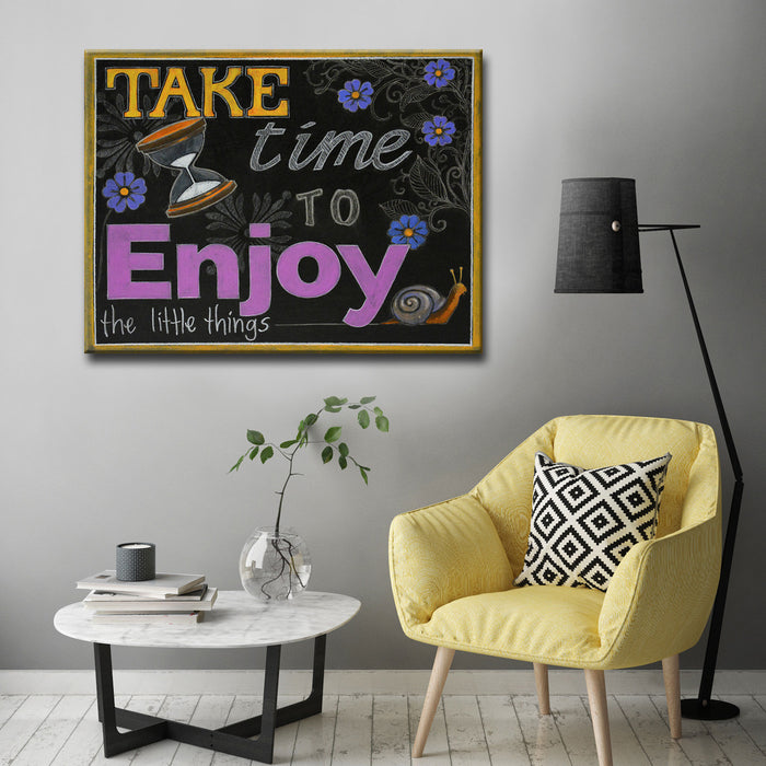 Slate Inspired No. 2' Wrapped Canvas Wall Art
