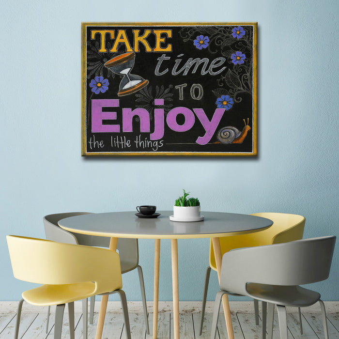 Slate Inspired No. 2' Wrapped Canvas Wall Art