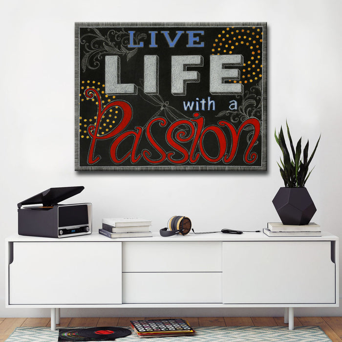 Slate Inspired No. 3' Wrapped Canvas Wall Art
