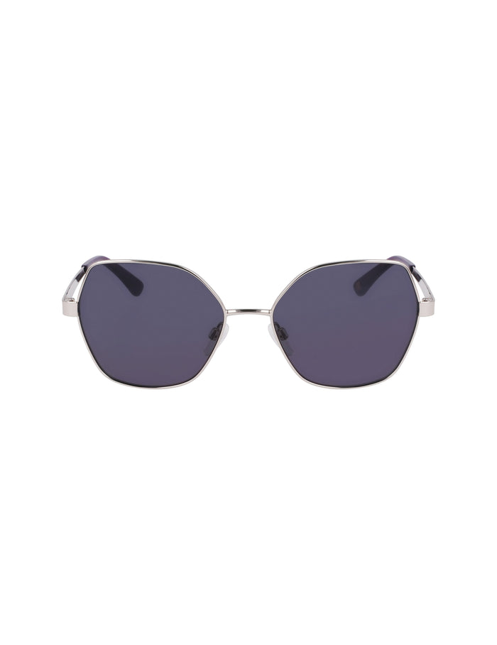 Anne Klein Silver Sophisticated Butterfly Sunglasses
