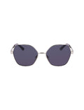 Anne Klein Silver Sophisticated Butterfly Sunglasses