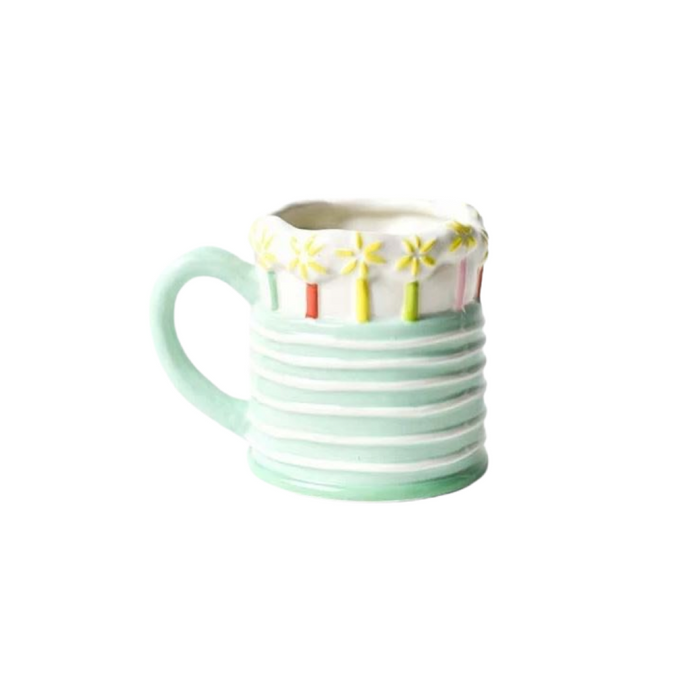 Sparkle Cake Shaped Mug by Happy Everything!