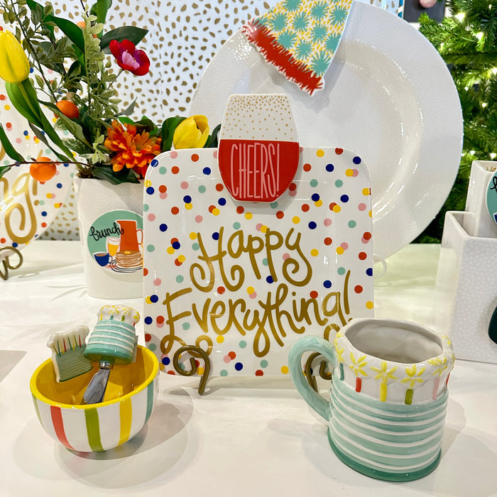 Sparkle Cake Shaped Mug by Happy Everything!
