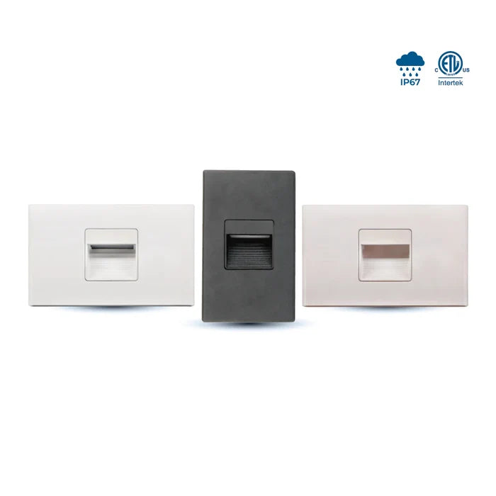 ST-1025 | Ortech LED Step Light, Vertical or Horizontal Mount