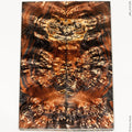 Stabilized wood box elder burl panels