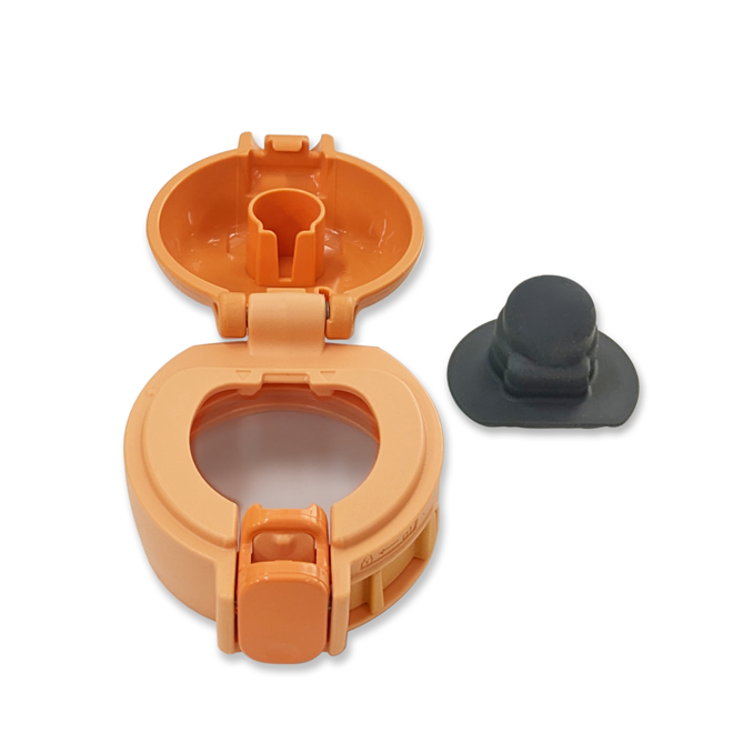 Zojirushi BB736806L-06 | STOPPER COVER SET (ORANGE) FOR SM-WA (-DA) ORANGE **EXCLUDES STOPPER SET