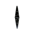 Strap Hinge 6" Black - Shed Windows and More, Inc.