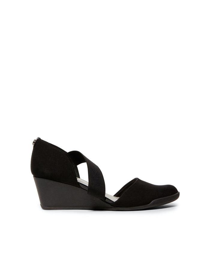 Anne Klein Tara Strap d'Orsay Wedge
