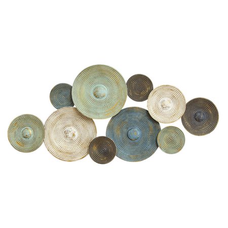 Textured Plates Wall Decor - EK CHIC HOME