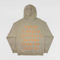 The Life of Pablo 2016 Los Angeles 'FML' Hoodie In Sand