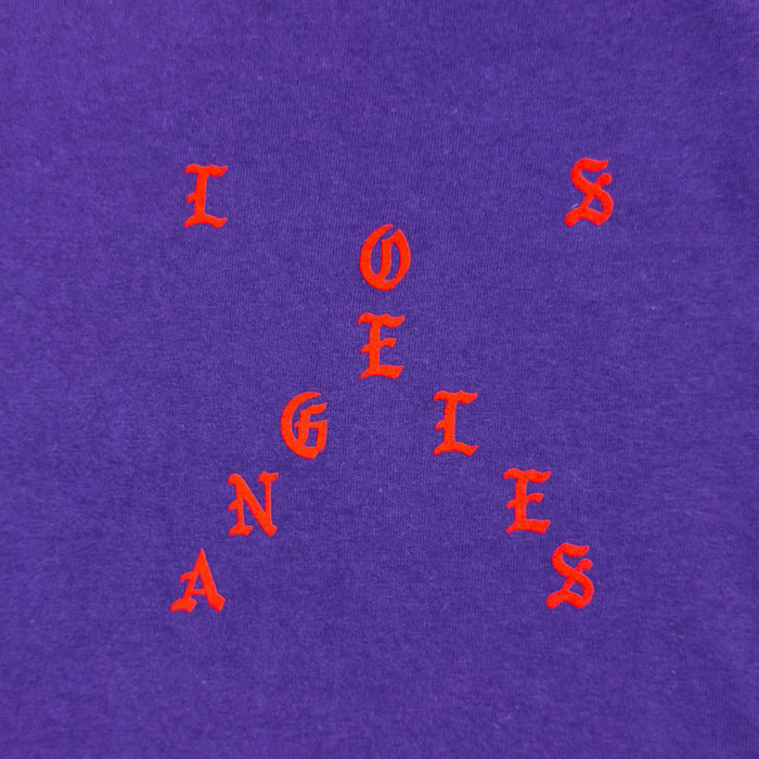 The Life of Pablo 2016 Los Angeles ‘I Feel Like Pablo’ Tee In Purple
