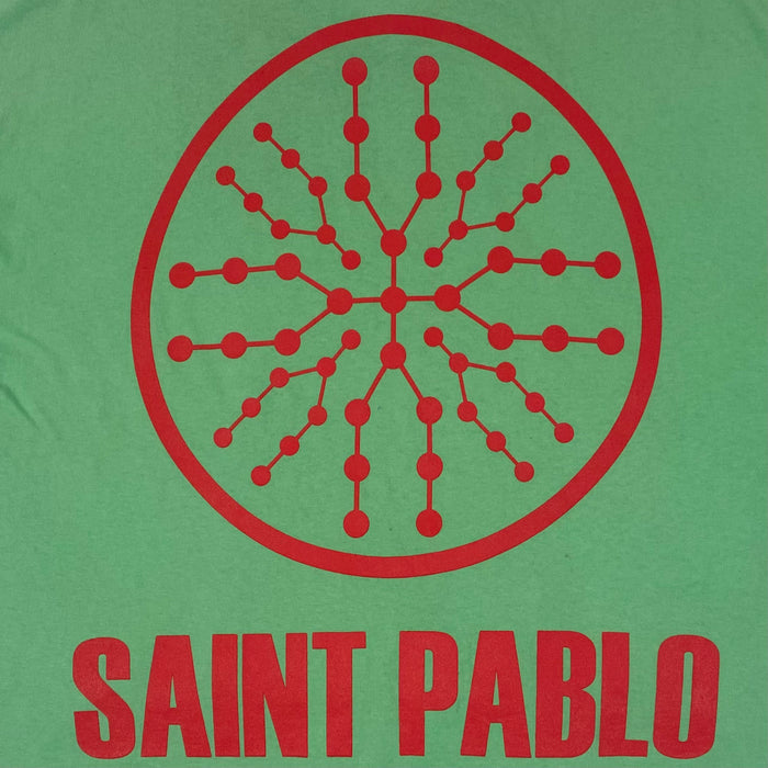 The Life of Pablo 2016 Saint Pablo Logo Tee In Mint