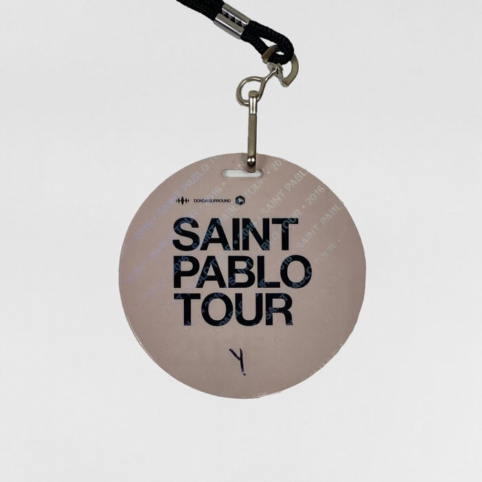 The Life of Pablo 2016 Saint Pablo Tour Backstage Pass