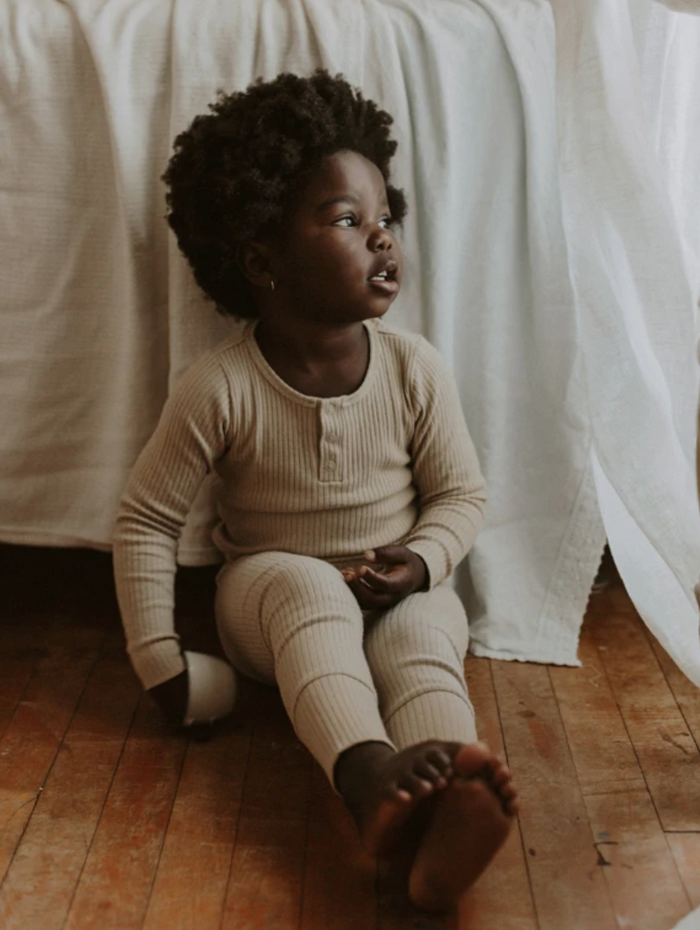 The Ribbed Legging