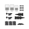 Third Coast Craftsman Chicken Coop Plan Windows and Hardware - Shed Windows and More, Inc.