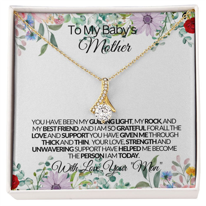 To My Baby's Mother -Your Love For Me- Alluring Beauty Necklace 💕