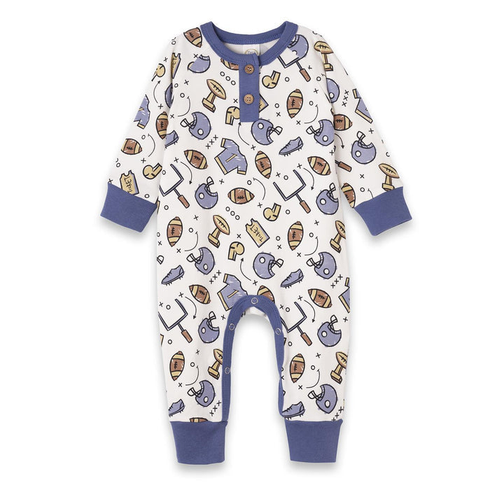 Touchdown Henley Romper