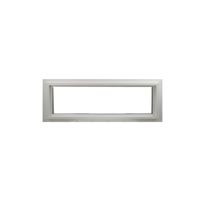 Transom Window 36" X 10" Double Pane Standard Glass Clear No Grid Back