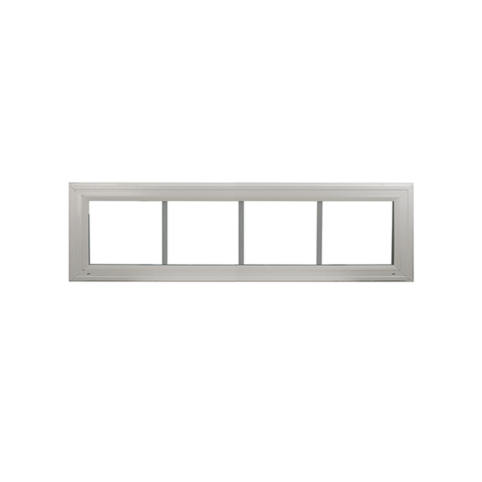 Transom Window 48" x 10" Double Pane Standard Glass Clear Front