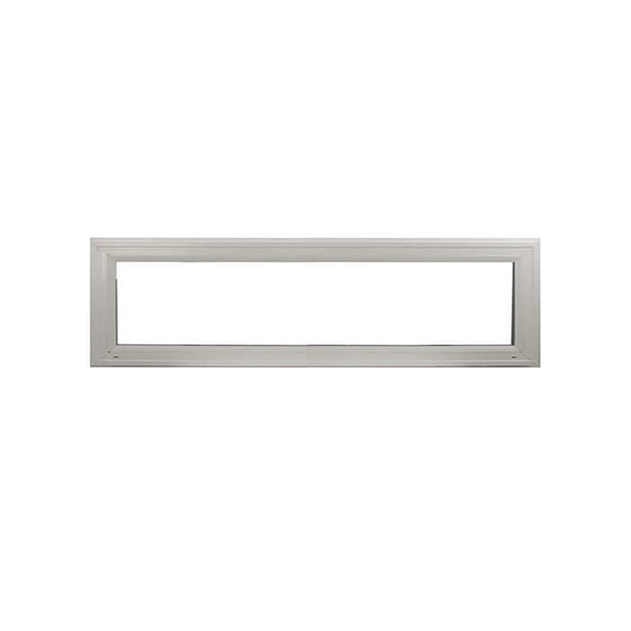 Transom Window 48" x 10" Double Pane Standard Glass Clear No Grid Front
