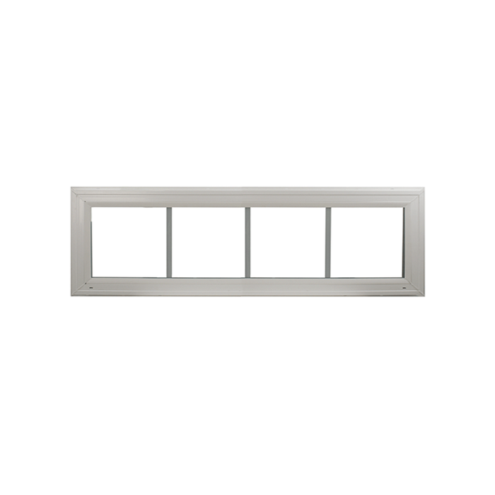 Transom Window 48" x 12" Double Pane Standard Glass Clear Front